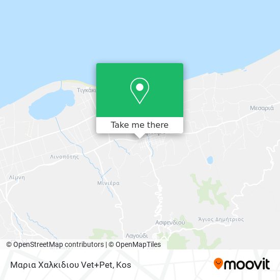 Μαρια Χαλκιδιου Vet+Pet map