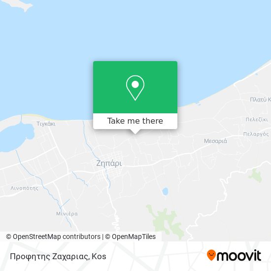 Προφητης  Ζαχαριας map
