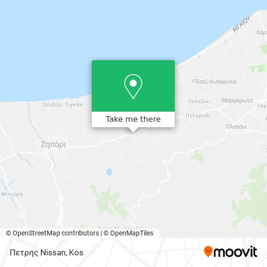 Πετρης Nissan map