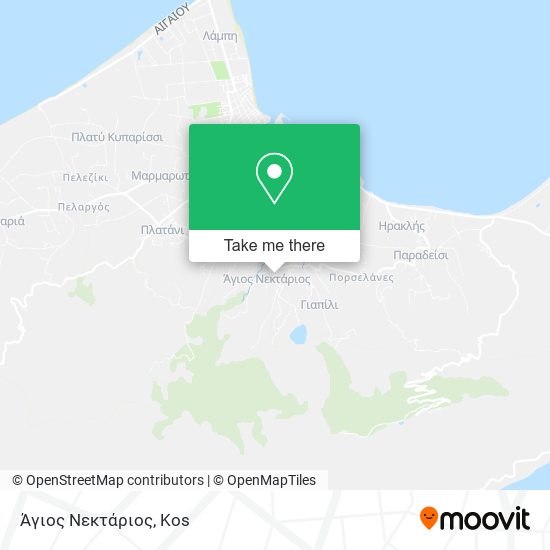 Αγιος Νεκταριος map