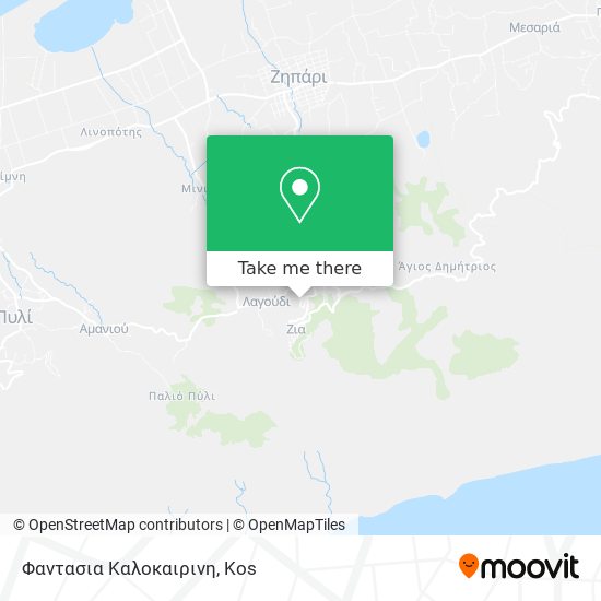 Φαντασια Καλοκαιρινη map