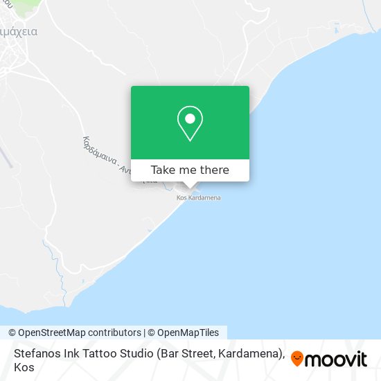 Stefanos Ink Tattoo Studio (Bar Street, Kardamena) map