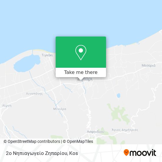 2ο Νηπιαγωγείο Ζηπαρίου map