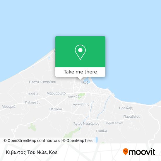 Κιβωτός Του Νώε map