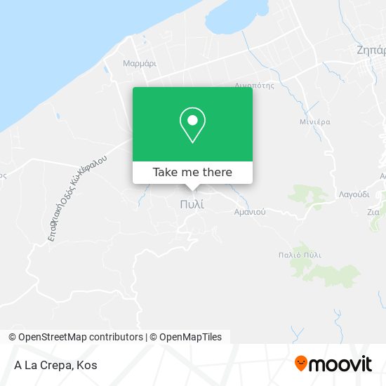 A La Crepa map
