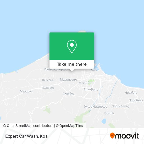 Expert Car Wash map