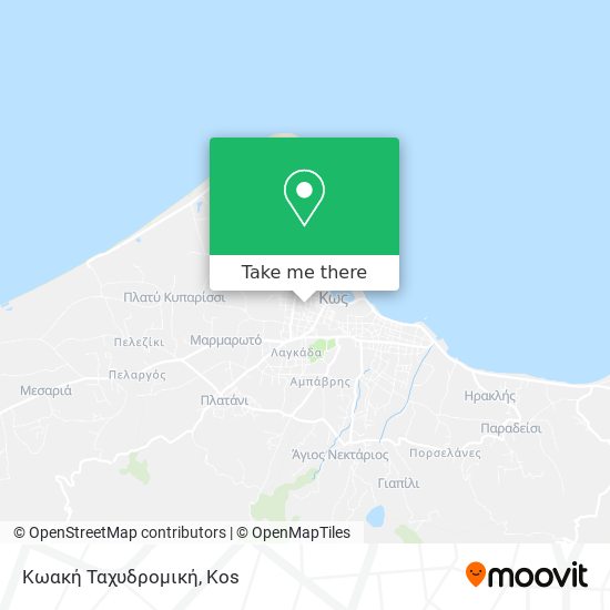 Κωακή Ταχυδρομική map