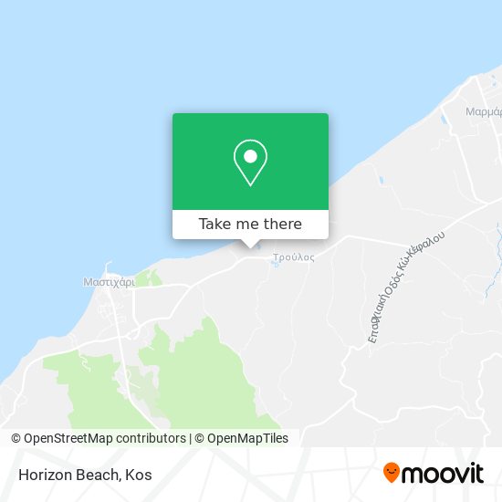 Horizon Beach map
