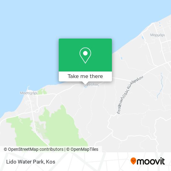 Lido Water Park map