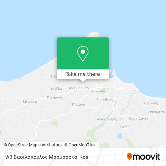 Αβ Βασιλοπουλος Μαρμαροτο map