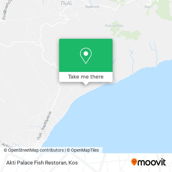 Akti Palace Fish Restoran map