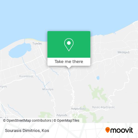 Sourasis Dimitrios map