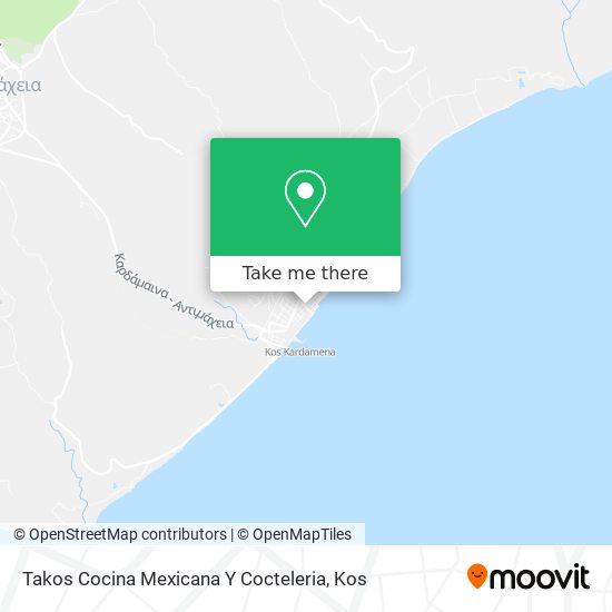 Takos Cocina Mexicana Y Cocteleria map