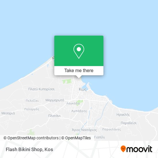 Flash Bikini Shop map