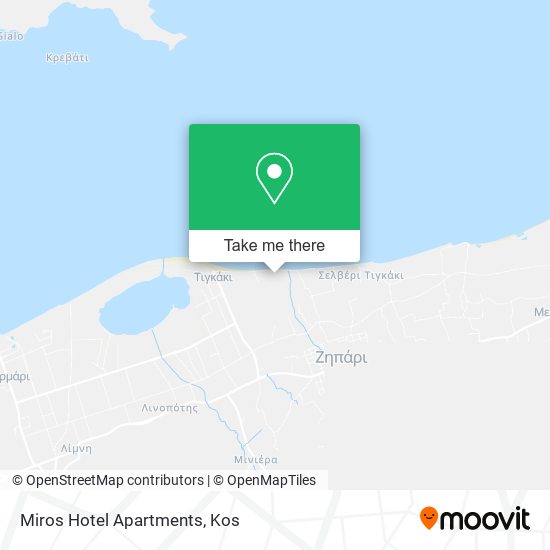 Miros Hotel Apartments map