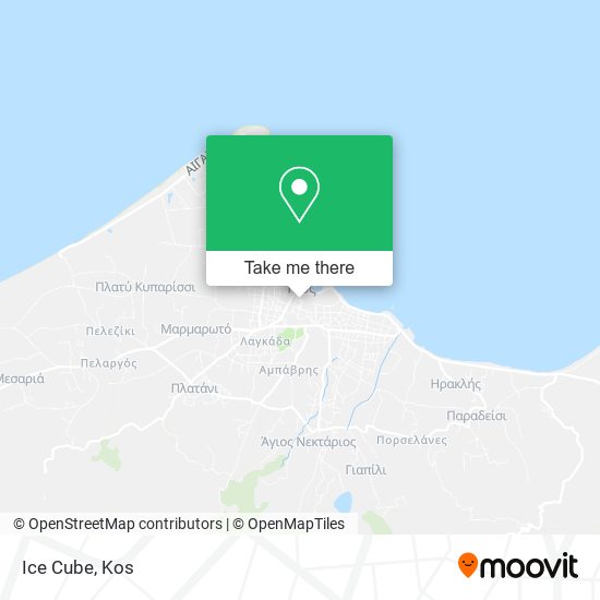 Ice Cube map