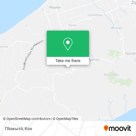 Πλακωτό map