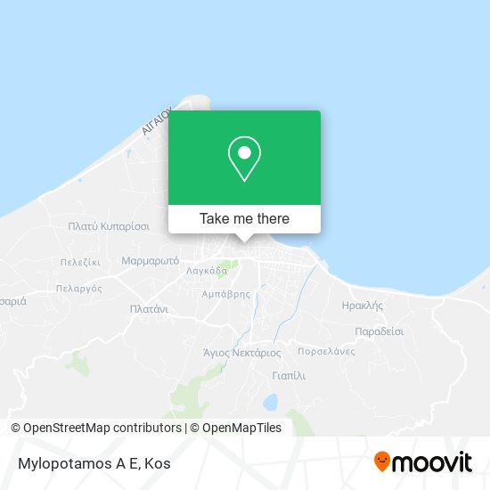 Mylopotamos A E map
