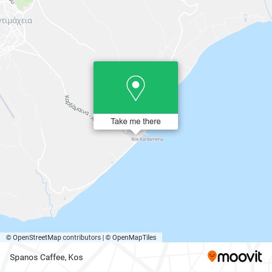 Spanos Caffee map