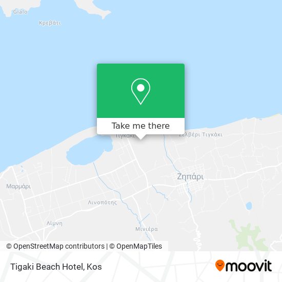 Tigaki Beach Hotel map