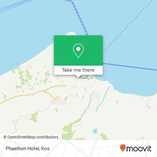 Phaethon Hotel map