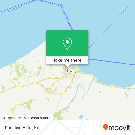 Paradise Hotel map