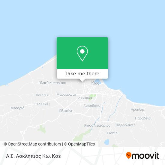 Α.Σ. Ασκληπιός Κω map