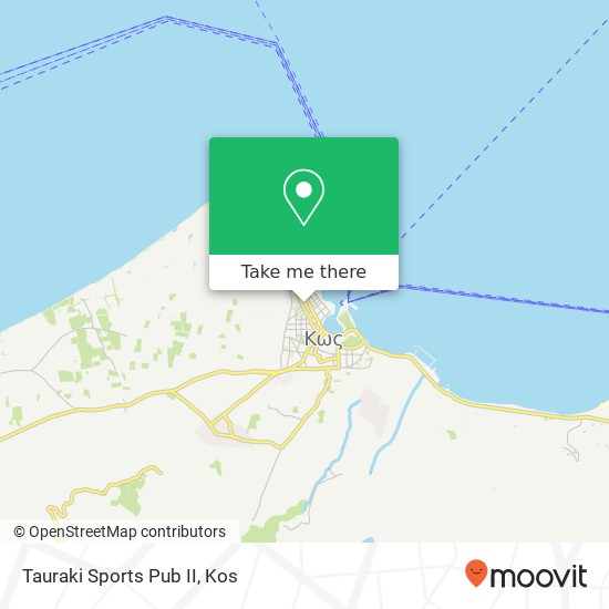 Tauraki Sports Pub II, Μανδηλαρά Νικηφόρου 9 853 00 Κως map