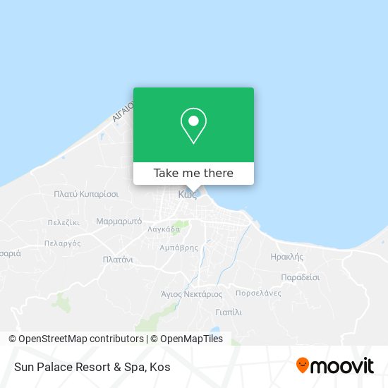 Sun Palace Resort & Spa map
