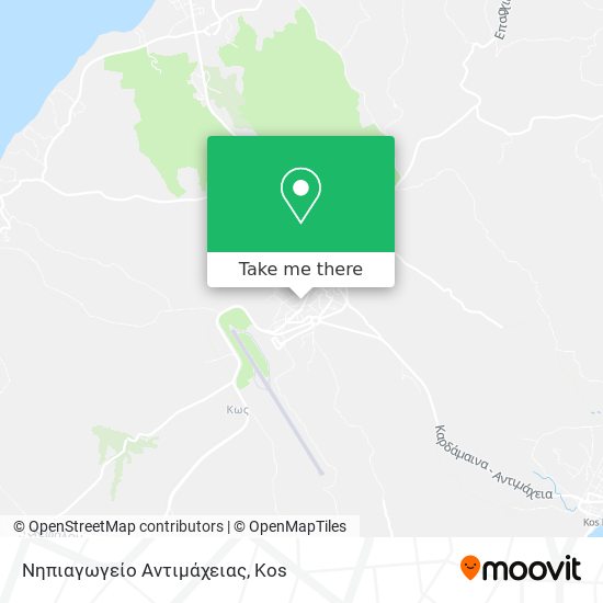 Νηπιαγωγείο Αντιμάχειας map