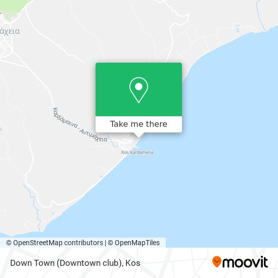Down Town (Downtown club) map