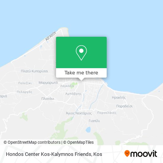 Hondos Center Kos-Kalymnos Friends map