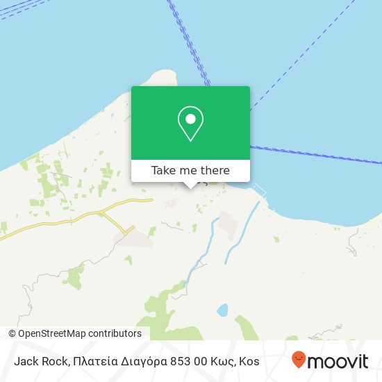 Jack Rock, Πλατεία Διαγόρα 853 00 Κως map