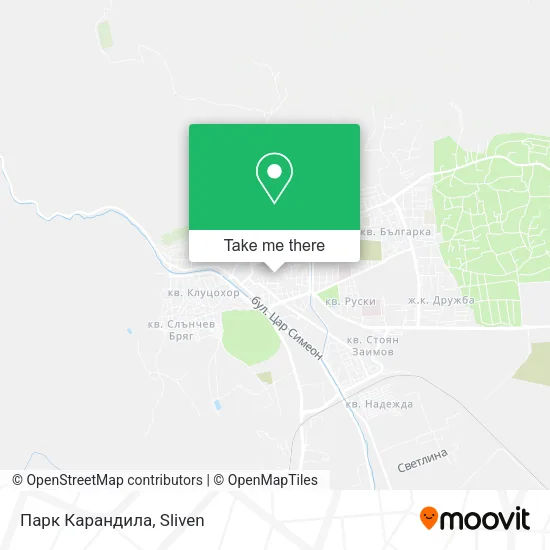 Карта Парк Карандила