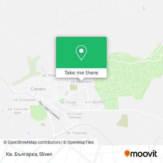 Кв. Българка map