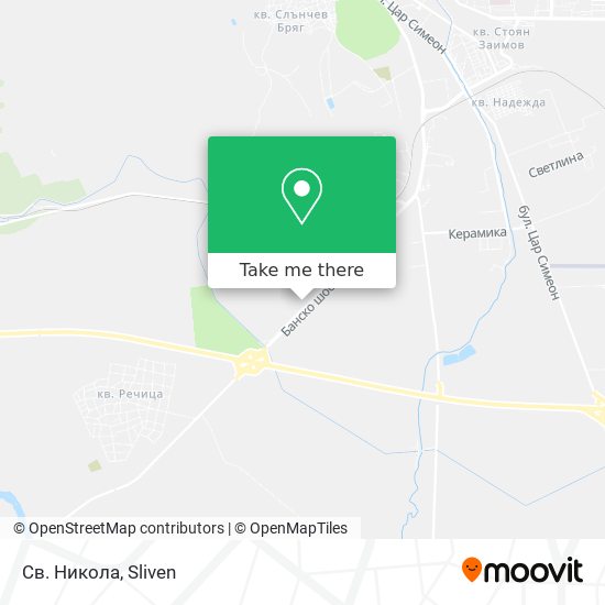 Св. Никола map