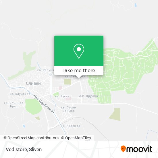 Vedistore map