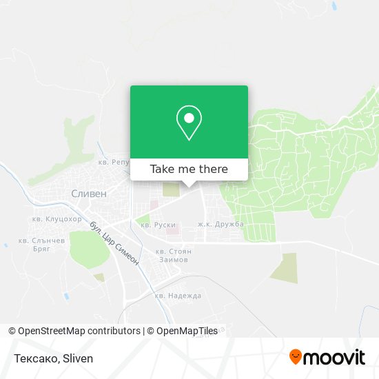 Тексако map