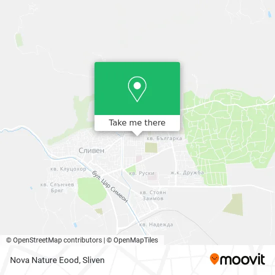 Карта Nova Nature Eood