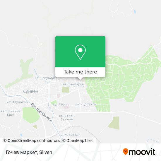 Карта Гочев маркет