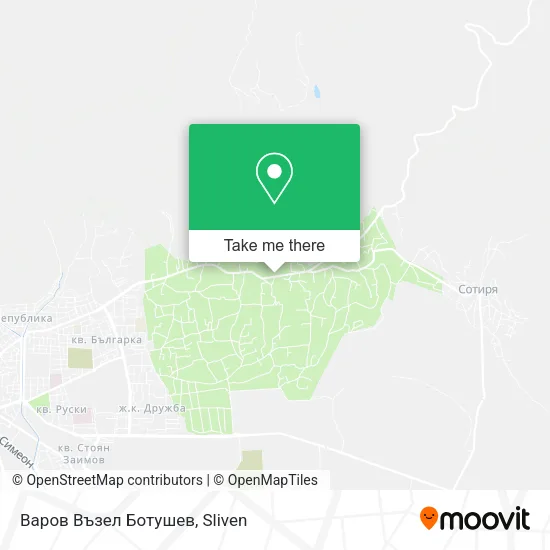 Карта Варов Възел Ботушев