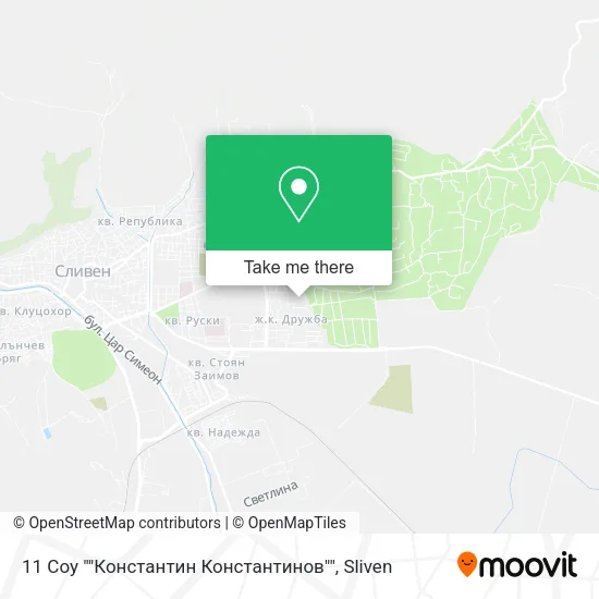 Карта 11 Соу ""Константин Константинов""