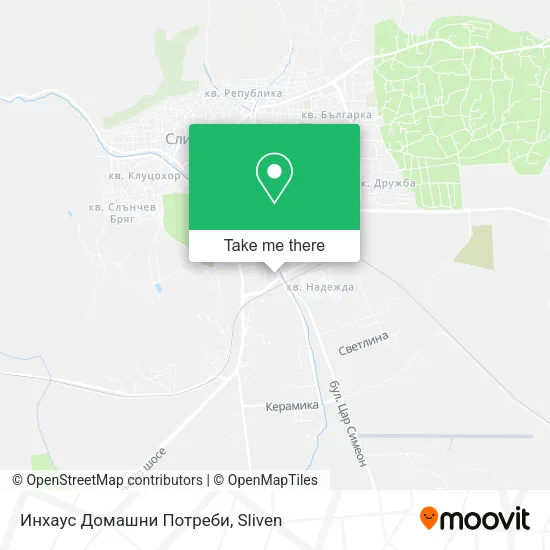 Карта Инхаус Домашни Потреби