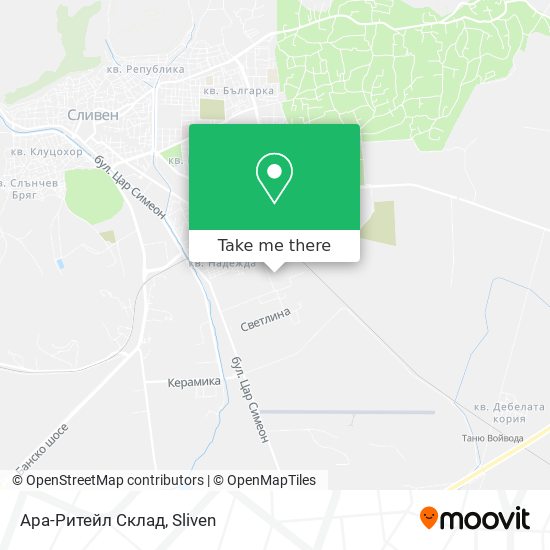 Ара-Ритейл Склад map