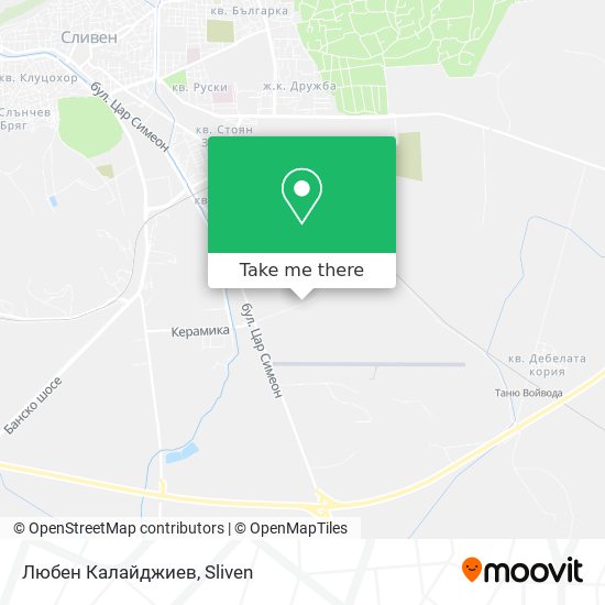 Любен Калайджиев map
