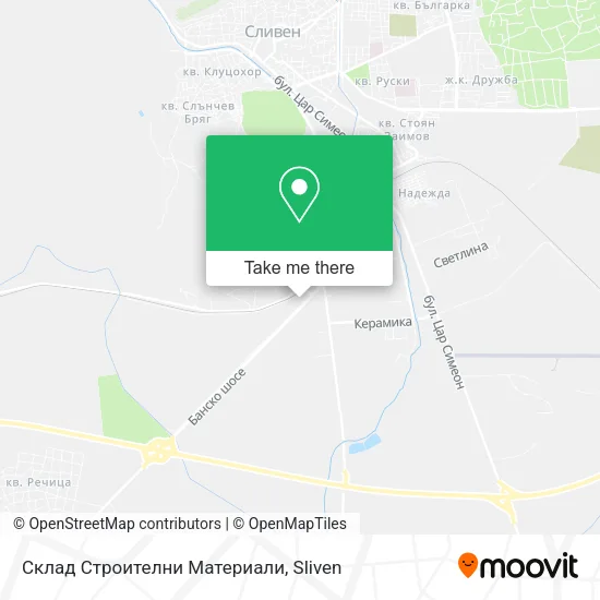 Карта Склад Строителни Материали