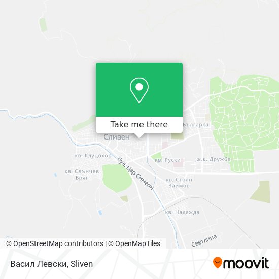 Васил Левски map