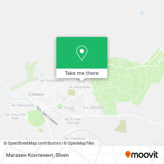 Карта Магазин Континент