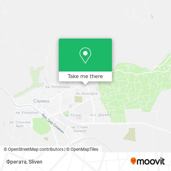 Фрегата map