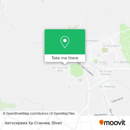 Автосервиз Хр.Станчев map